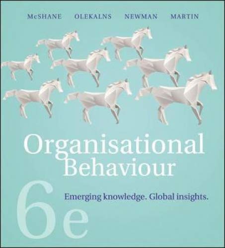 Organisational Behaviour: Emerging Knowledge. Global Insights. - 9781760421649