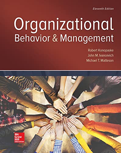 Organizational behavior and management - 9781259894534