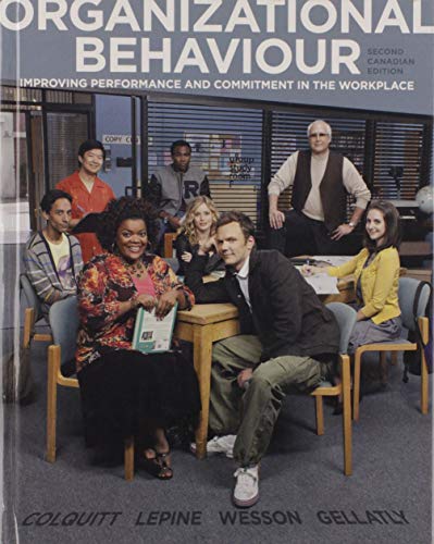 Organizational behaviour: improving performance and commitment in the workplace - 9780071051620