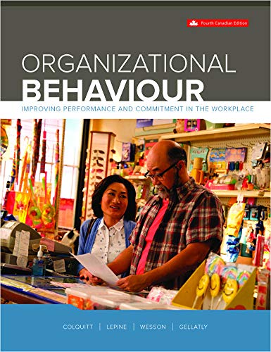 Organizational behaviour: improving performance and commitment in the workplace - 9781259654978