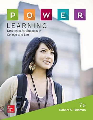 P.O.W.E.R. learning : strategies for success in college and life - 7th Edition
