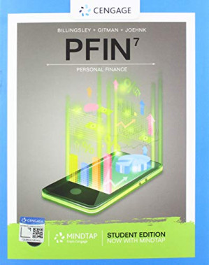 PFIN (MindTap Course List) By Randall S. Billingsley; Lawrence J. Gitman; Michael D. Joehnk