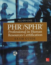 PHR/SPHR professional in human resources certification bundle