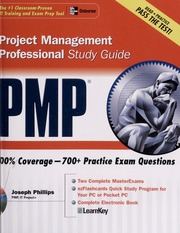 PMP project management professional study guide