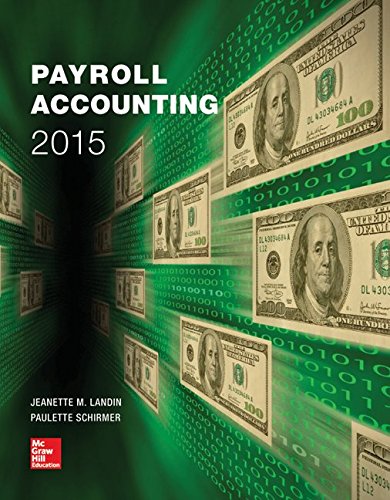 Payroll Accounting 2015 by Tate, Philip