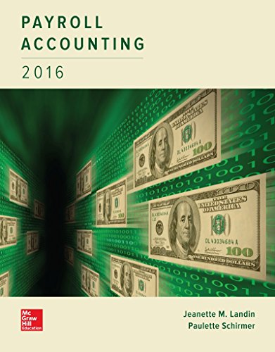 Payroll accounting 2016 by Landin, Jeanette, author; Schirmer, Paulette, author