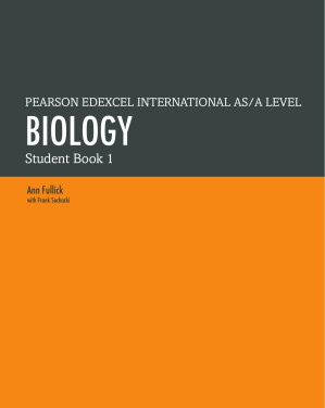 Pearson Edexcel International AS Level Biology Student Book 1 (Edexcel International A Level) - Ann Fullick, Frank Sochacki