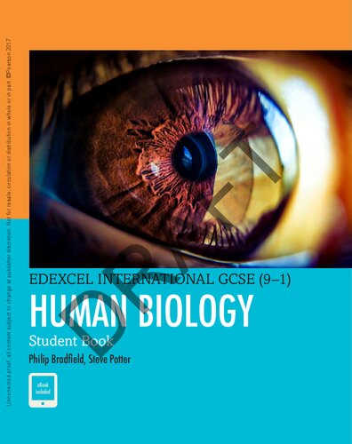 Pearson Edexcel International GCSE (9-1) Biology Student Book - Philip Bradfield, Steve Potter - 9780435185084