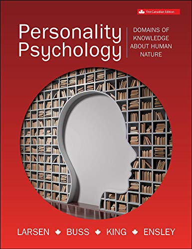 Personality Psychology: Domains of Knowledge About Human Nature - 9781259649134