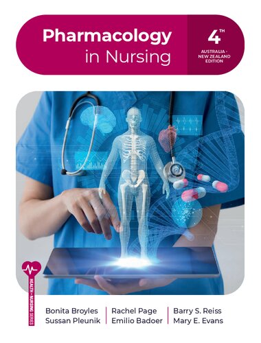 Pharmacology in Nursing Pharmacology in Nursing By Bonita Broyles