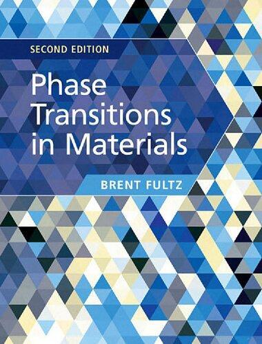 Phase Transitions In Materials 2Nd Edition