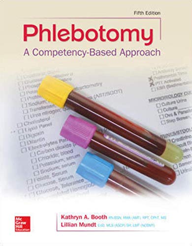 Phlebotomy: A Competency-Based Approach