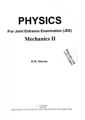 Physics For IIT-JEE 2012-2013 : Mechanics - II By B.M Sharma