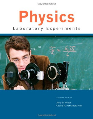 Physics Laboratory Experiments By Jerry D. Wilson, Cecilia A. Hernández