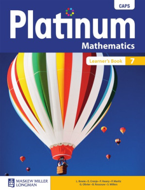 Platinum mathematics. 7, Learner’s book - Bowie, Lorrainne