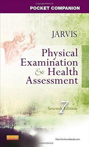 Pocket Companion For Physical Examination And Health Assessment 7Th Edition