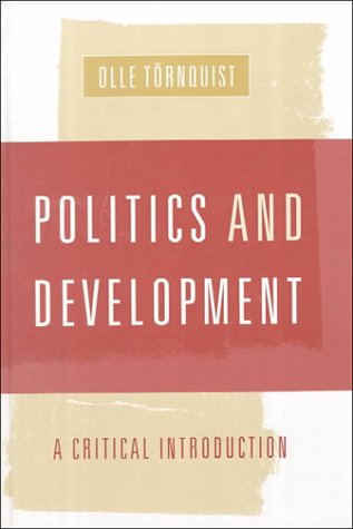 Politics and Development: A Critical Introduction