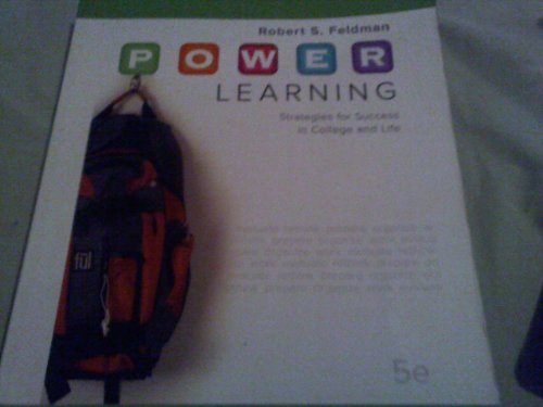 Power Learning by Robert S. Feldman