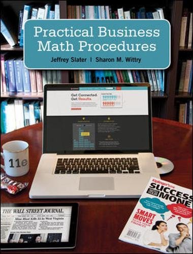 Practical Business Math Procedures + Handbook + Student Dvd + Wsj Insert