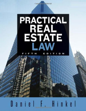 Practical Real Estate Law By Daniel F. Hinkel - 9781413033687