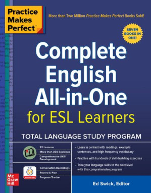 Practice Makes Perfect: Complete English All-In-One for ESL Learners  2019 9781260455250