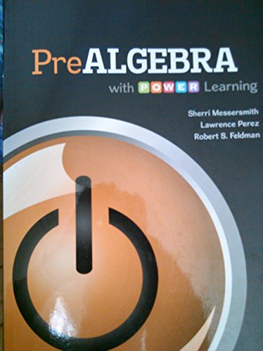 PreAlgebra with P.O.W.E.R. learning