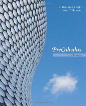 Precalculus, 5th Edition By J. Douglas Faires, James DeFranza