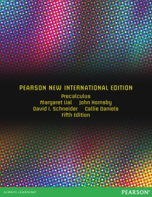 Precalculus - Lial, Margaret L;Hornsby, John;Schneider, David I;Daniels, Callie