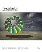 Precalculus : functions and graphs By Earl William Swokowski; Jeffery A Cole