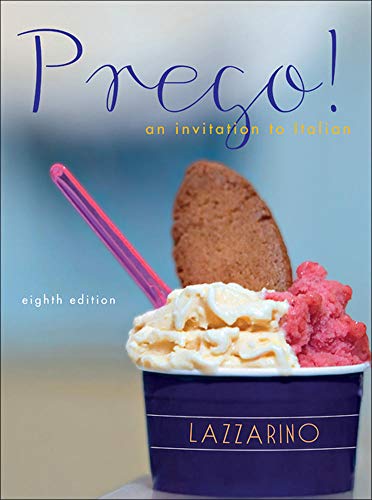 Prego! an Invitation to Italian - 8th Edition