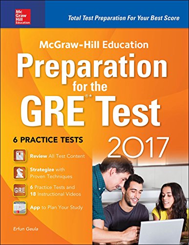 Preparation for the GRE test 2017