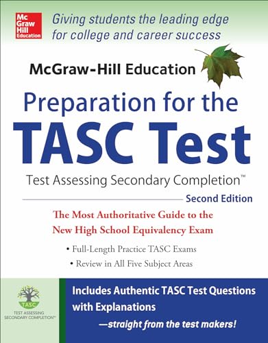 Preparation for the TASC test: Test Assessing Secondary Completion - 9780071843874