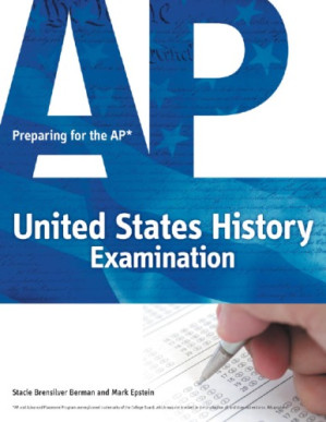 Preparing for the AP United States history examination: fast track to a 5 By Brensilver Berman, Stacie(Author)