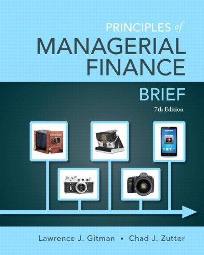Principles Of Managerial Finance Brief 7Th Edition