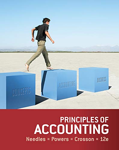 Principles of Accounting - 12th Edition