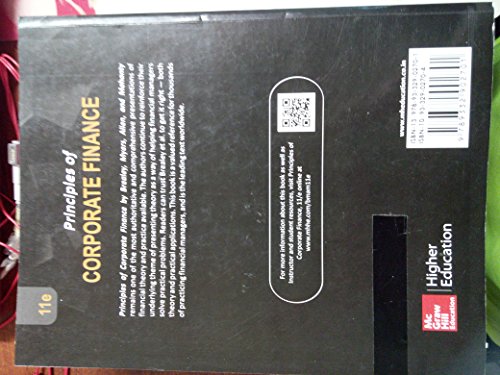 Principles of Corporate Finance - 9780077151560