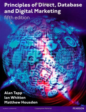 Principles of Direct Database & Digital Marketing - Alan Tapp