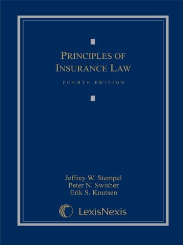 Principles of Insurance Law - 4th Edition