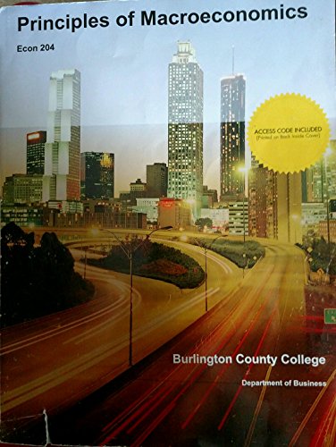 Principles of Macroeconomics (Burlington County College)