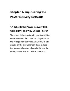 Principles of Power Integrity for PDN Design. Chapter 1 - Larry D. Smith and Eric Bogatin