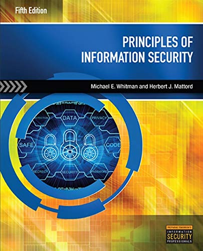 Principles of information security - 5th Edition