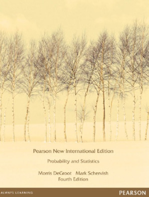 Probability and Statistics - DeGroot, Morris H