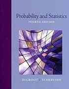 Probability and statistics - Morris H DeGroot; Mark J Schervish