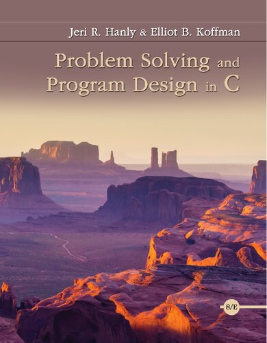 Problem Solving and Program Design in C - Jeri Hanly, Elliot Koffman
