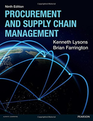 Procurement and Supply Chain Management - Kenneth Lysons, Brian Farrington