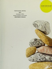 Professional writing: W231 by Locker, Kitty O; Kienzler, Donna S; Collins, Jacquelyn