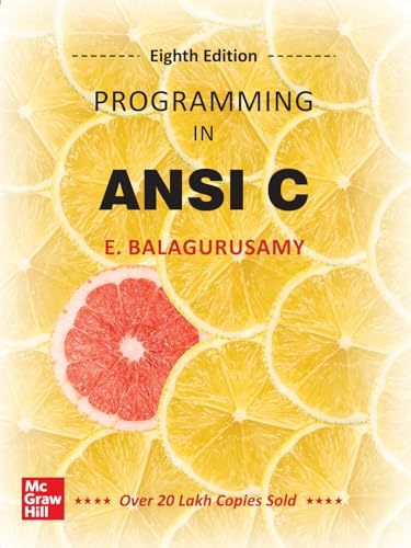 Programming in ANSI C by E Balagurusamy