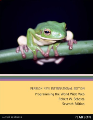 Programming the World Wide Web - Sebesta, Robert W