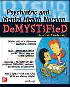 Psychiatric and mental health nursing demystified - 9780071820516