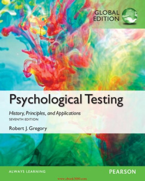 Psychological Testing: History, Principles and Applications (7th Edition) - Robert J. Gregory
